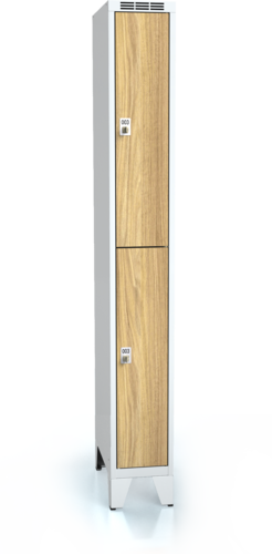 Divided cloakroom locker ALDERA with feet 1920 x 250 x 500